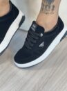 tênis casual preto via marte 042 008 07
