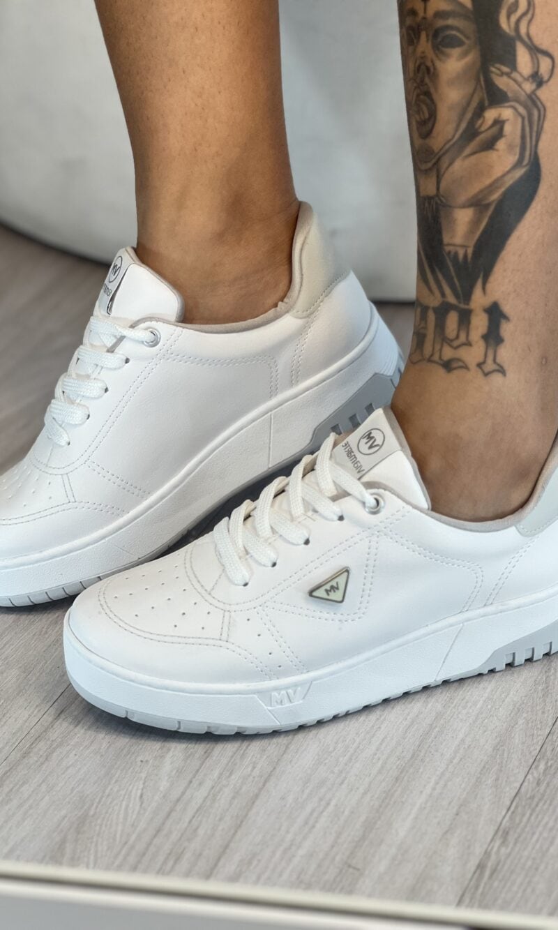 tênis casual branco via marte 042 008 07