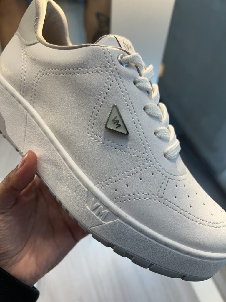 tênis casual branco via marte 042 008 07 tênis casual branco via marte 042 008 07