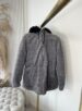 parka reversível 2 lados mabel preto/cinza
