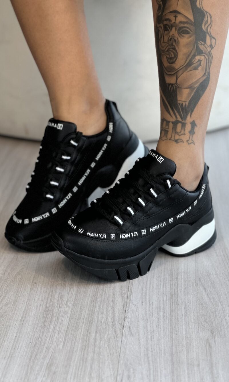 tênis esportivo fly high ramarim preto 23 80104