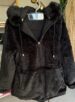parka reversível mabel preto