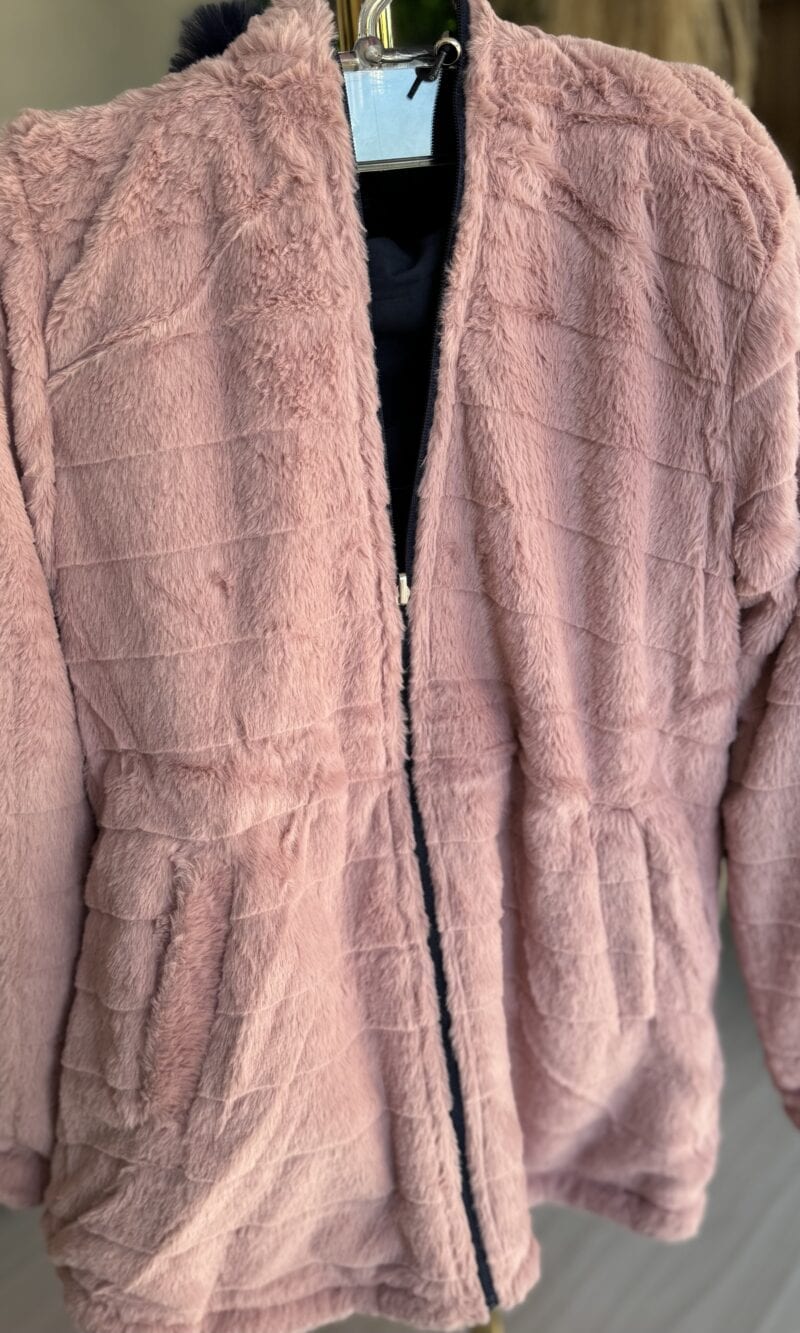 parka reversível mabel azul parka reversível mabel azul