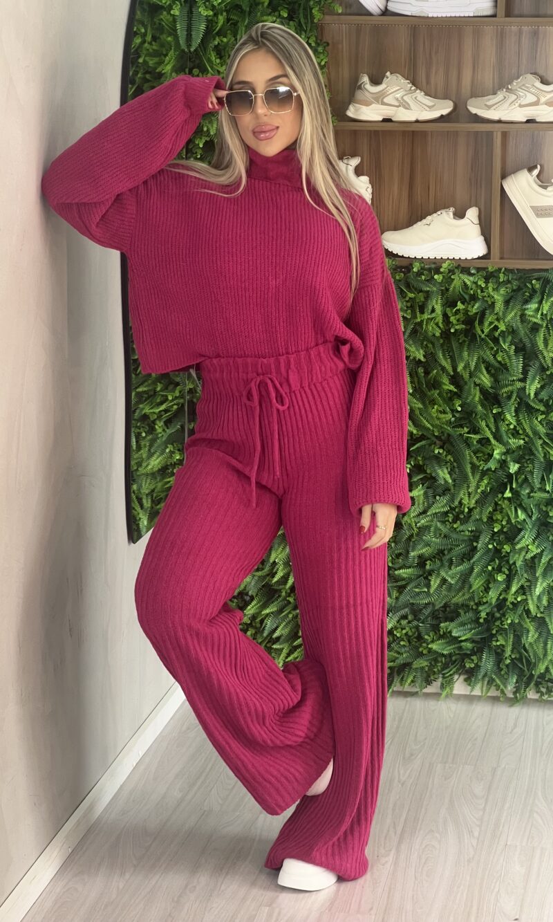 conjunto modal mousse cecília rosa pink