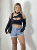 short jeans melinda brilhos