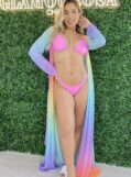 saída de praia longa vaidosa tie dye