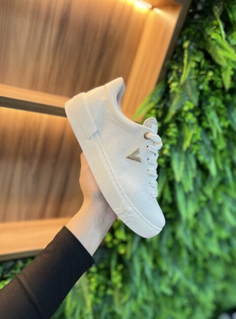 tênis casual dourado off white via marte 122 004 05
