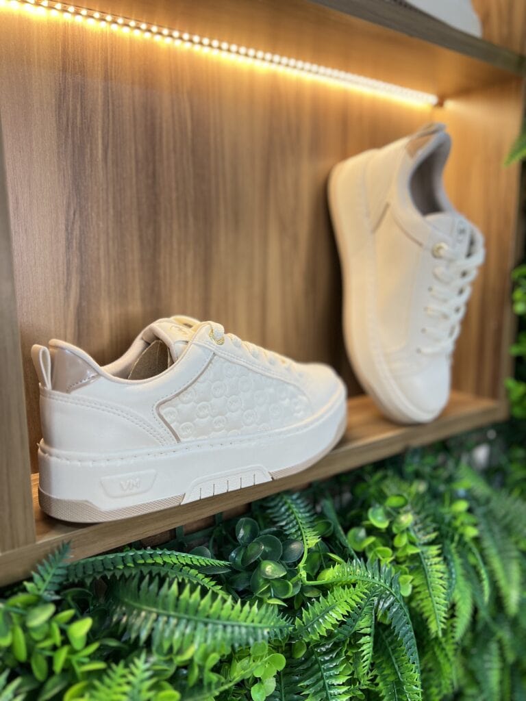 tênis casual bege off white via marte 126 001 06 tênis casual bege off white via marte 126 001 06