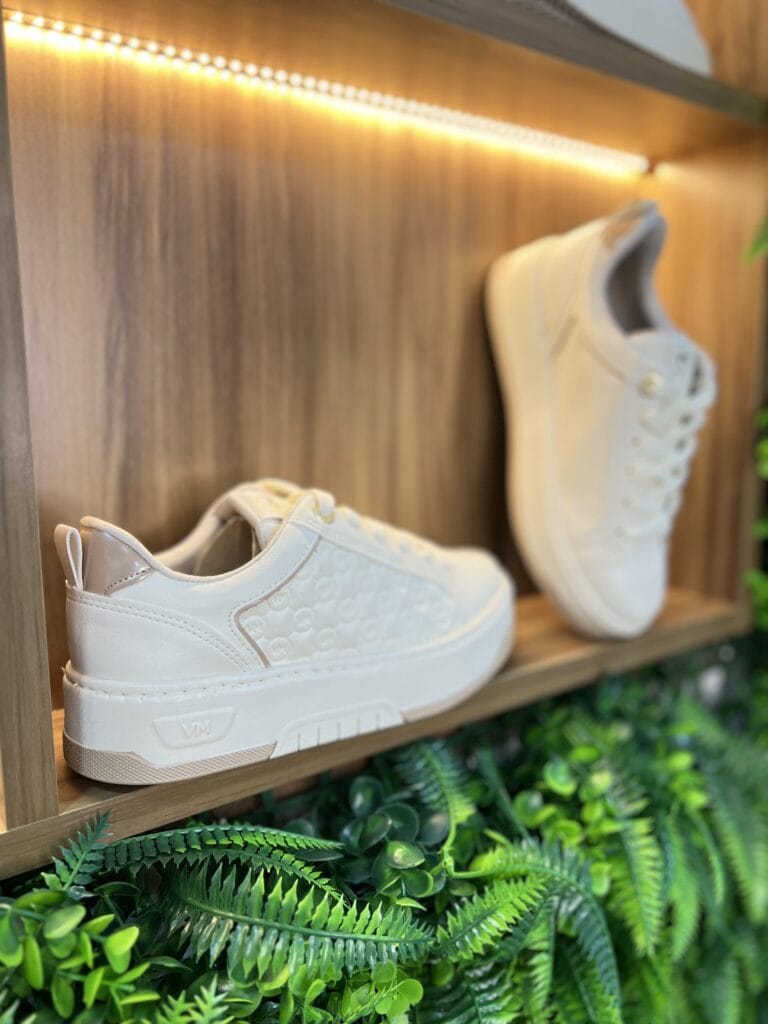 tênis casual bege off white via marte 126 001 06 tênis casual bege off white via marte 126 001 06