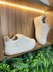 tênis casual bege off white via marte 126 001 06