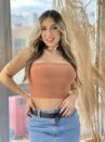 top faixa paula bege escuro