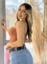top faixa paula bege escuro