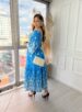 vestido magali azul