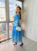 vestido magali azul