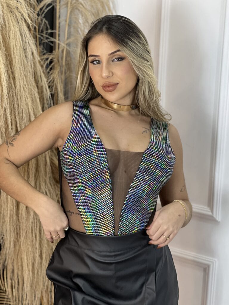 body brilhos nanda prata body brilhos nanda prata