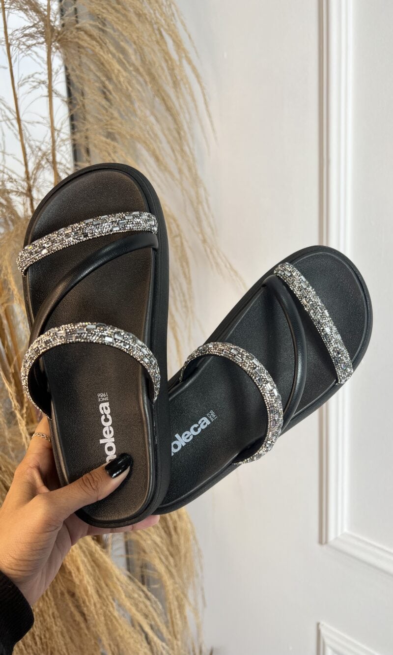 papete strass 3tiras preto moleca5469.121