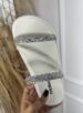 papete strass 3 tiras branco moleca 5469.121