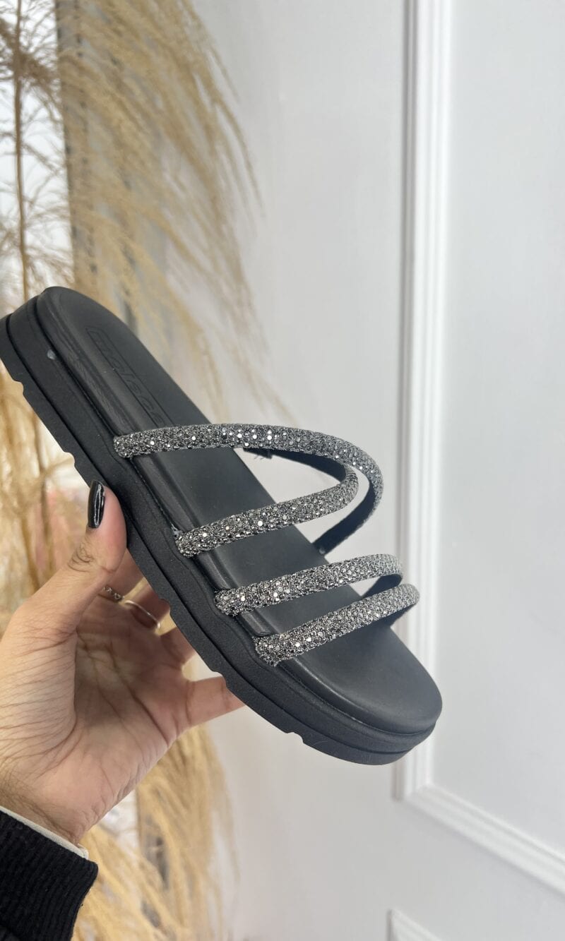 papete 4 tiras strass preto moleca 5490.112 papete 4 tiras strass preto moleca 5490.112