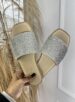 chinelo slide strass branco off moleca 5494106