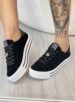 tênis casual nobuck preto 010 006 01