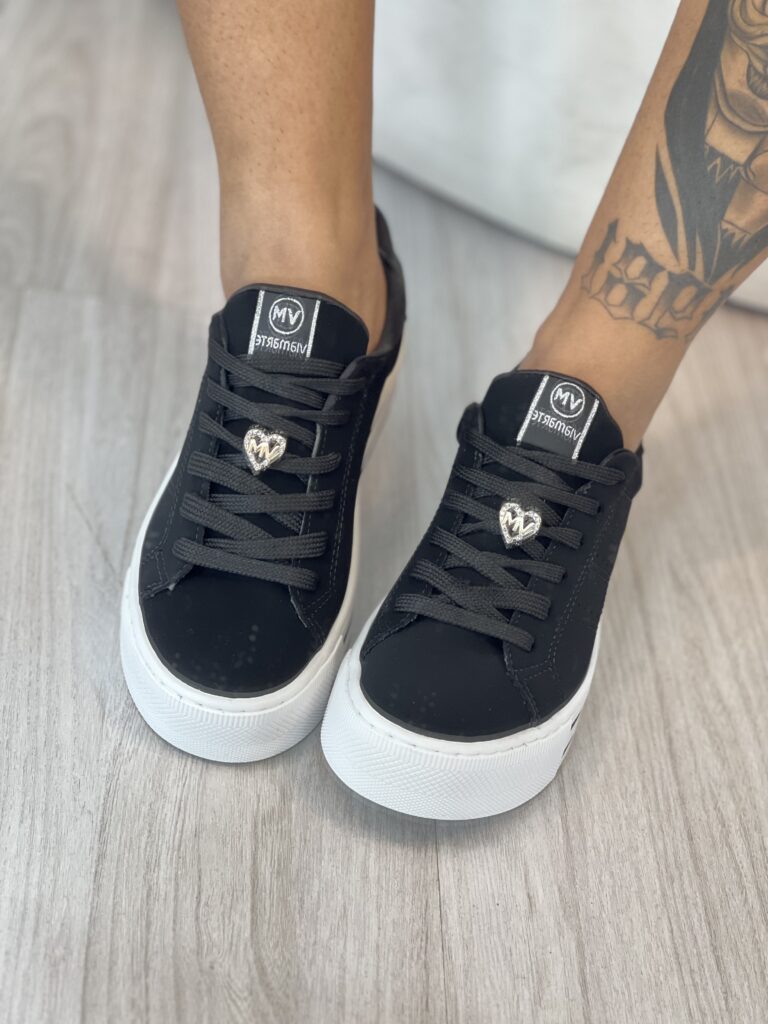 tênis casual nobuck preto 010 006 01 tênis casual nobuck preto 010 006 01