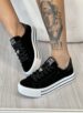 tênis casual nobuck preto 010 006 01