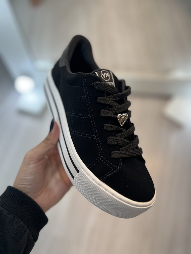 tênis casual nobuck preto 010 006 01 tênis casual nobuck preto 010 006 01