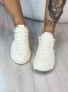 tênis casual dourado off white via marte 122 004 05