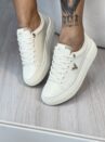 tênis casual dourado off white via marte 122 004 05