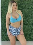 short saída de praia olho grego