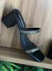sandália salto strass preto via marte 171 011 01