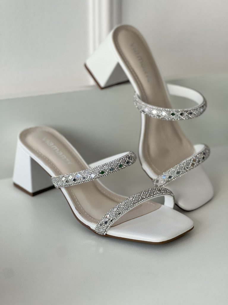 sandália salto strass branco via marte 171 011 01 sandália salto strass branco via marte 171 011 01