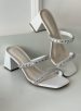 sandália salto strass branco via marte 171 011 01