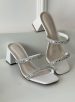 sandália salto strass branco via marte 171 011 01