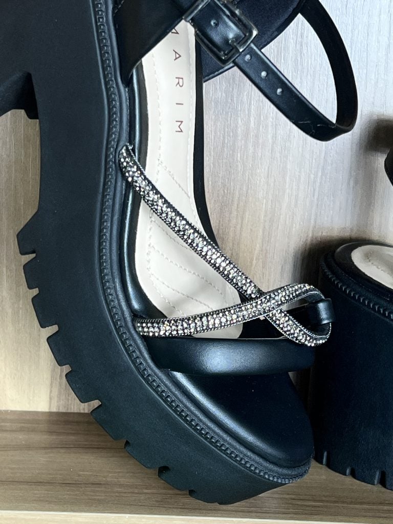 sandália tratorada preto ramarim 24 54202 sandália tratorada preto ramarim 24 54202