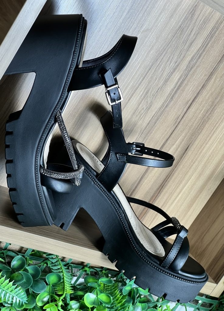 sandália tratorada preto ramarim 24 54202 sandália tratorada preto ramarim 24 54202