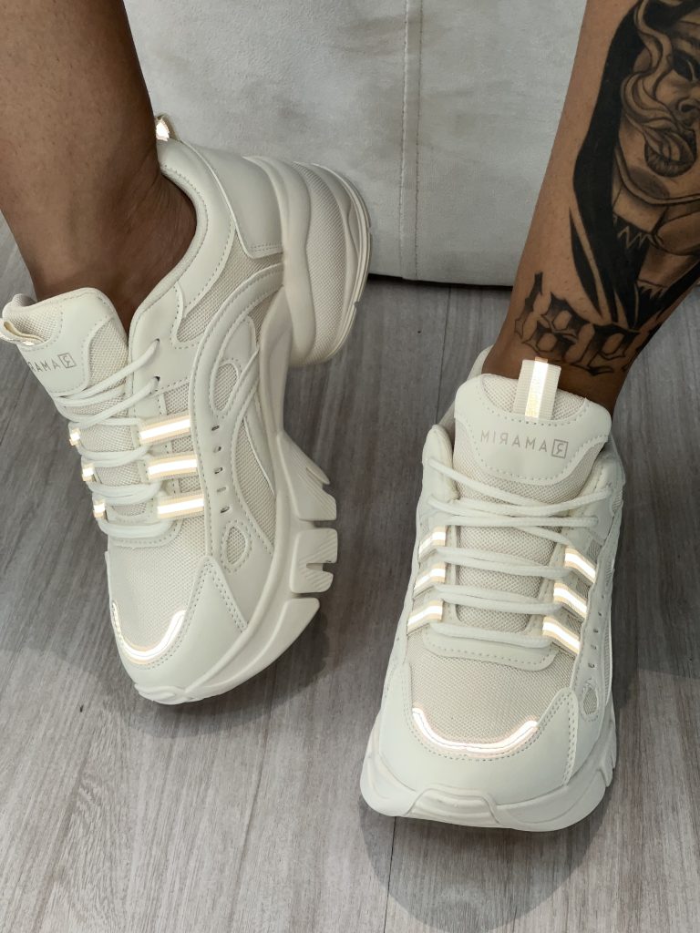 tênis crystal bege ramarim 24 80231 tênis crystal bege ramarim 24 80231