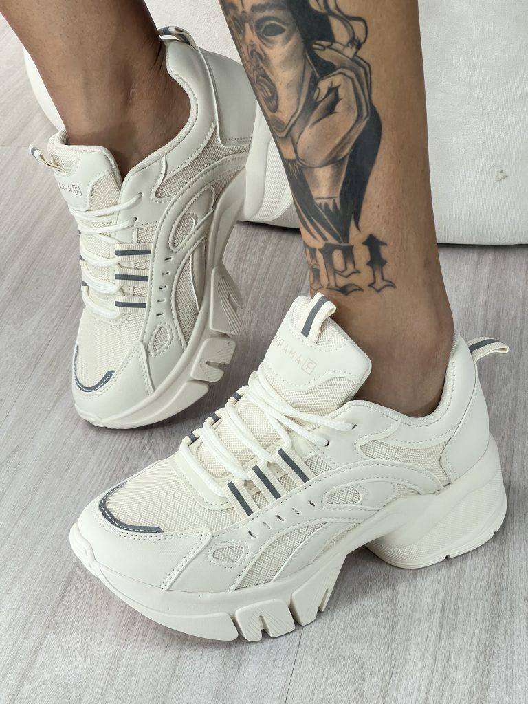 tênis crystal bege ramarim 24 80231 tênis crystal bege ramarim 24 80231