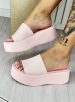chinelo tamanco rosa petite jolie jp6997