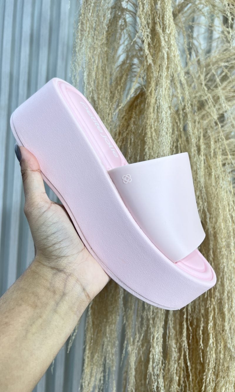 chinelo tamanco rosa petite jolie jp6997 chinelo tamanco rosa petite jolie jp6997
