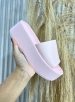 chinelo tamanco rosa petite jolie jp6997