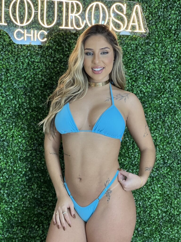 biquini karol azul