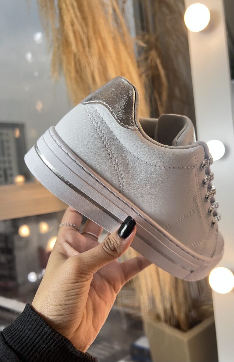 tênis branco prata ramarim 23 93204 tênis branco prata ramarim 23 93204