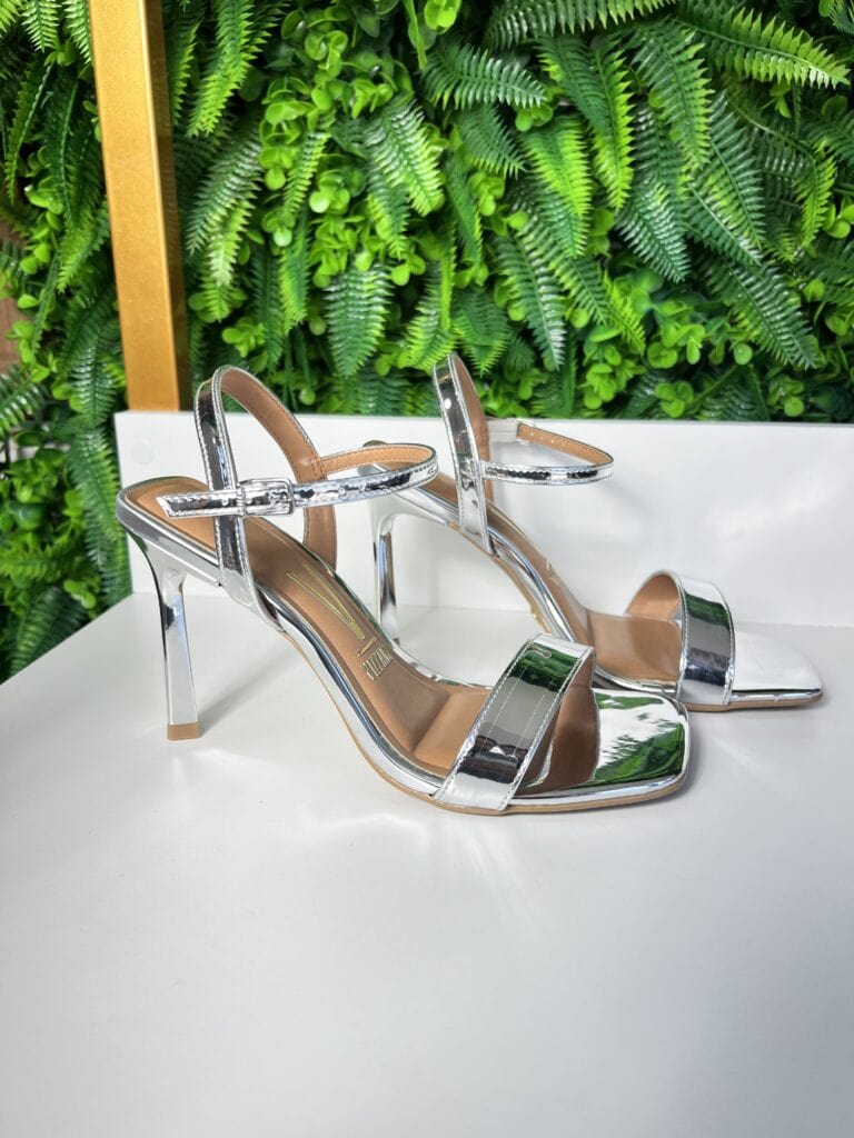 sandália salto prata vizzano 6516.200 sandália salto prata vizzano 6516.200