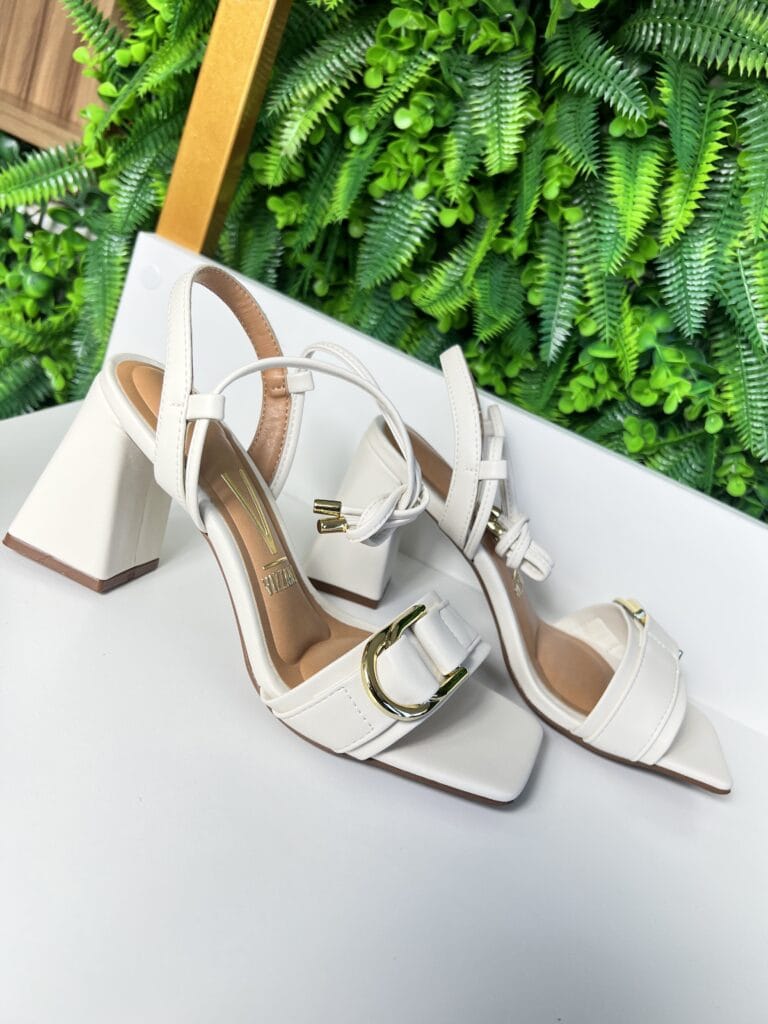 sandália salto prata vizzano 6516.200 sandália salto prata vizzano 6516.200