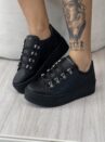 tênis pedraria preto ramarim 24 97111