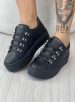 tênis pedraria preto ramarim 24 97111