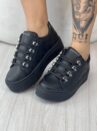 tênis pedraria preto ramarim 24 97111
