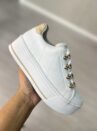 tênis pedraria branco ramarim 24 97111
