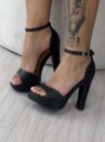 sandália salto dubai preto vizzano 6292.217